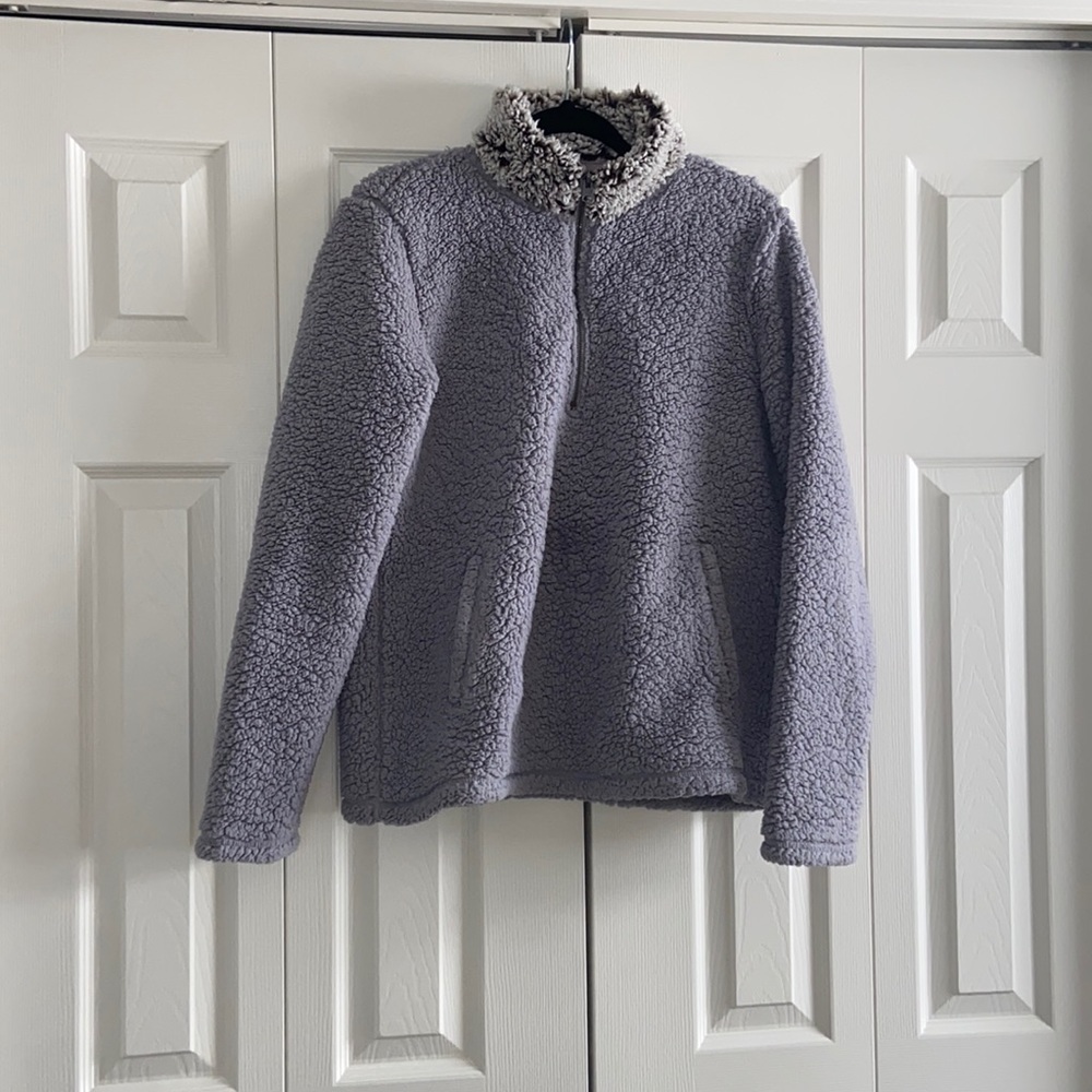 Abercrombie & Fitch Sherpa pull over sweater
